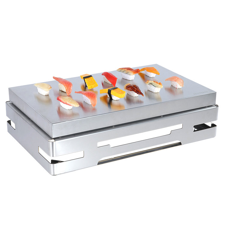 Square Shape High Quality Stainless Steel Display Stand / Cooling Stand/chafer pan stand rack for hotel