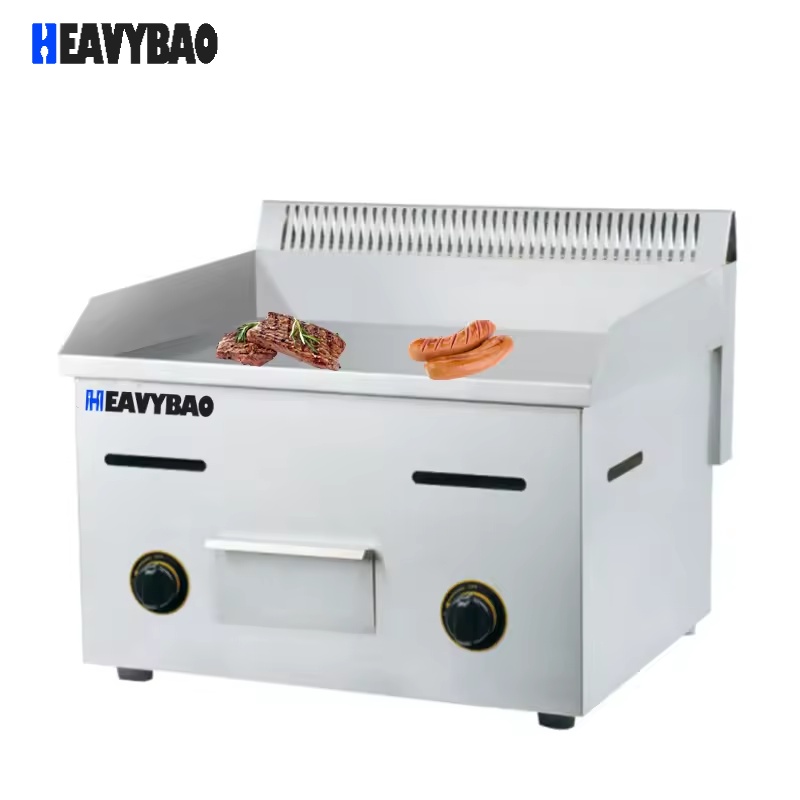 Heavybao Household Commercial Griddle Machine Sandwich Maker Grill Electric Mini Contact Grill With Stainless Steel Cover