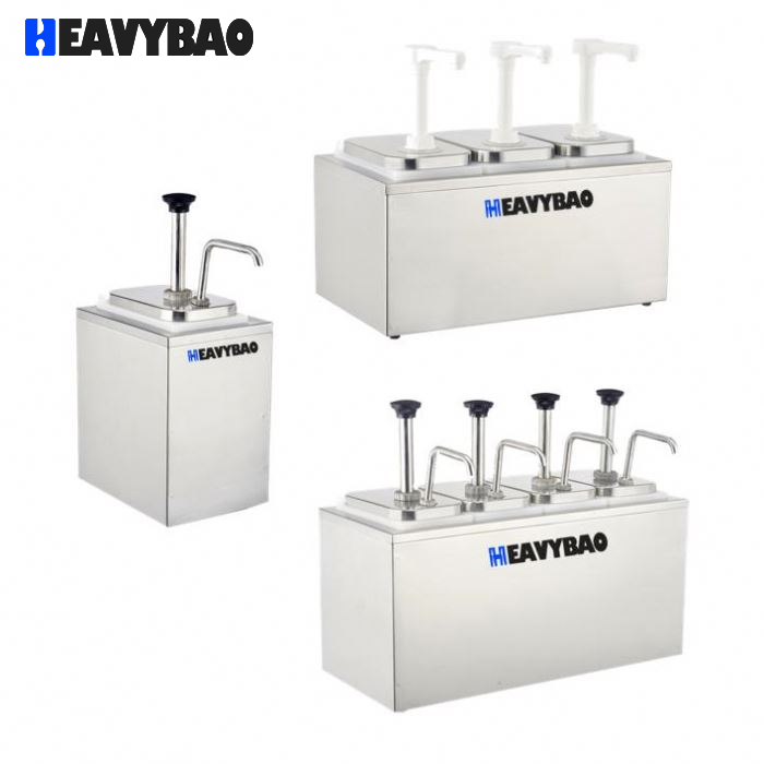 Heavybao Commercial Restaurant Kitchen Equipment Cheese Sauce Dispenser Machine Tomato Sauce Dispenser