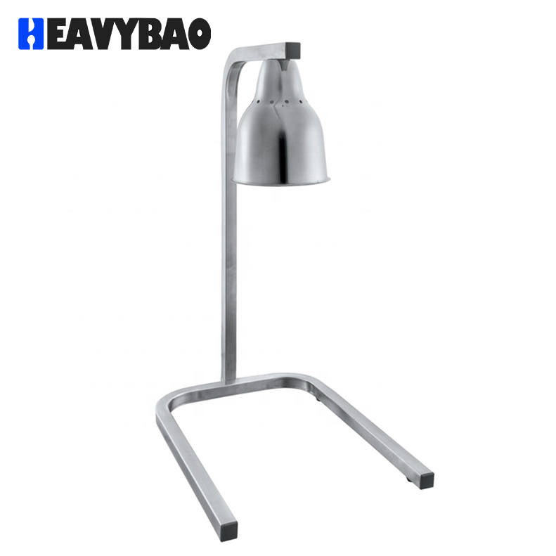 Heavybao Hotel Equipment Restaurant Stainless Steel Kitchen Buffet Aliment Food Heat Lamp Warming Light