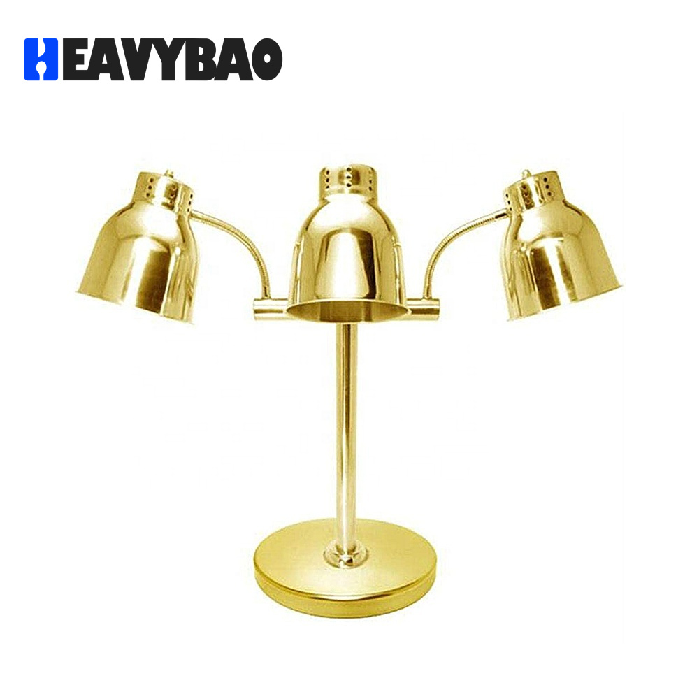 Heavybao Kitchen Equipment Stainless Steel Hotel Buffet Food Heating Warmer Lamp With Factory Price For Commerce