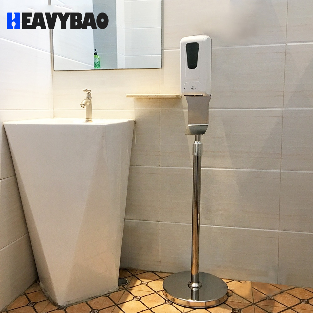 Heavybao Metal Stand Automatic Touchless Foam Dispenser And Standing Hand Sanitizer Dispenser