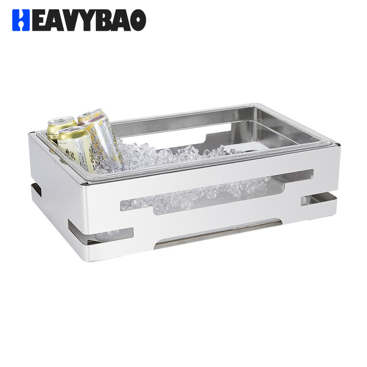 Heavybao Dessert Holding Shelf/Stainless Steel polished Stand For Presentation Of Sandwich And Baguette