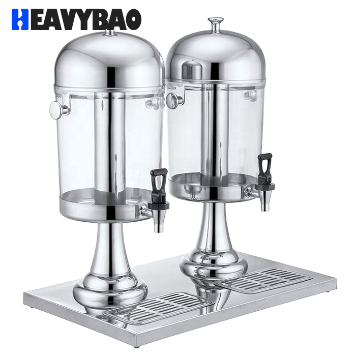 Heavybao Commercial Cold Drink Juice Dispenser Beverage Holder Party Kitchen Bar Tools Juice Container
