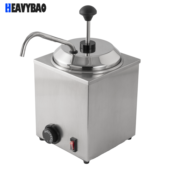 Heavybao Commercial Electric Sauce Machine Stainless Steel Single Head Pump Sauce Dispenser Machine for Buffet
