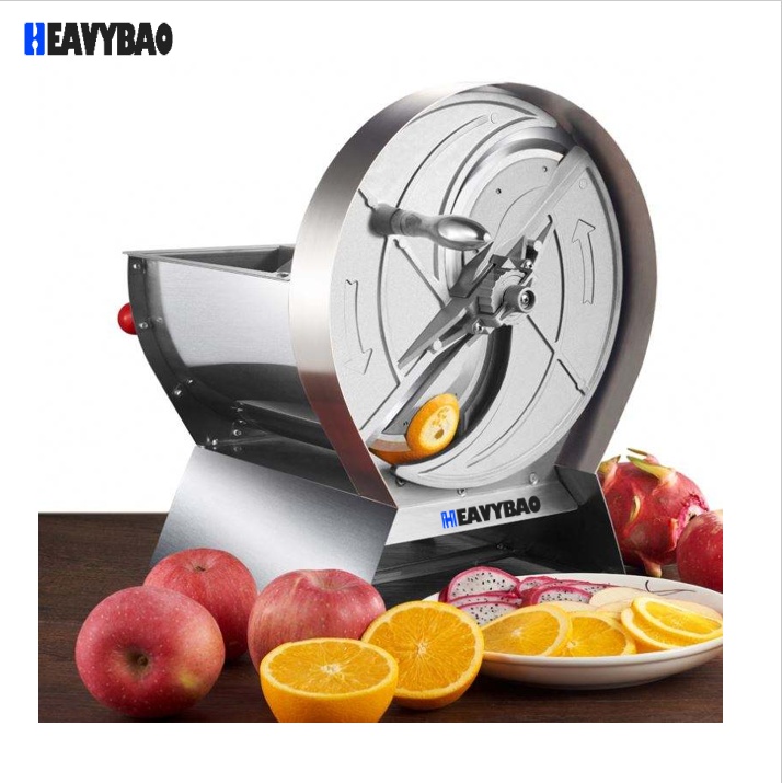 Heavybao Convenient Stainless Steel Blade Manual Mechanical Fruit Slicer Potato Vegetable Cutter