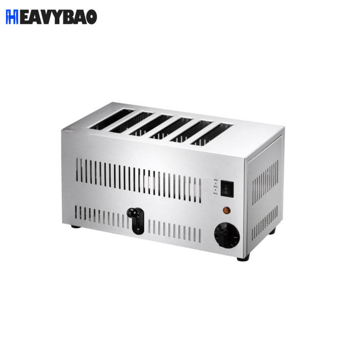 Heavybao Multi-Function Stainless Steel Electric Toaster Commercial Sandwich Press Maker