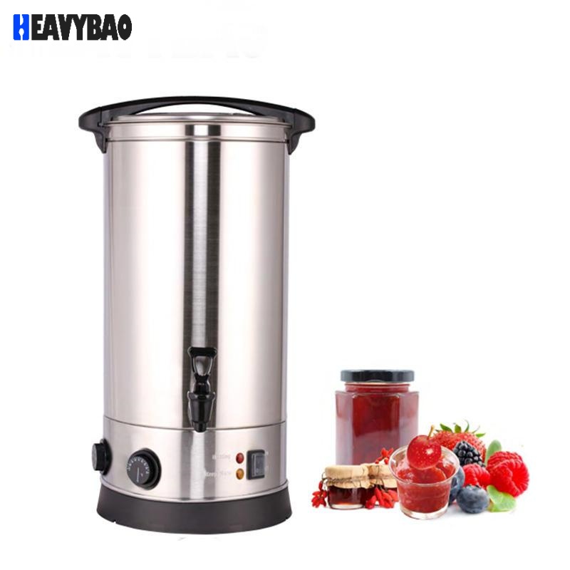 Heavybao Stainless Steel Electric Hot Water Steam Boiler Jam Soup Food Sterilizer Warmer Heating Element