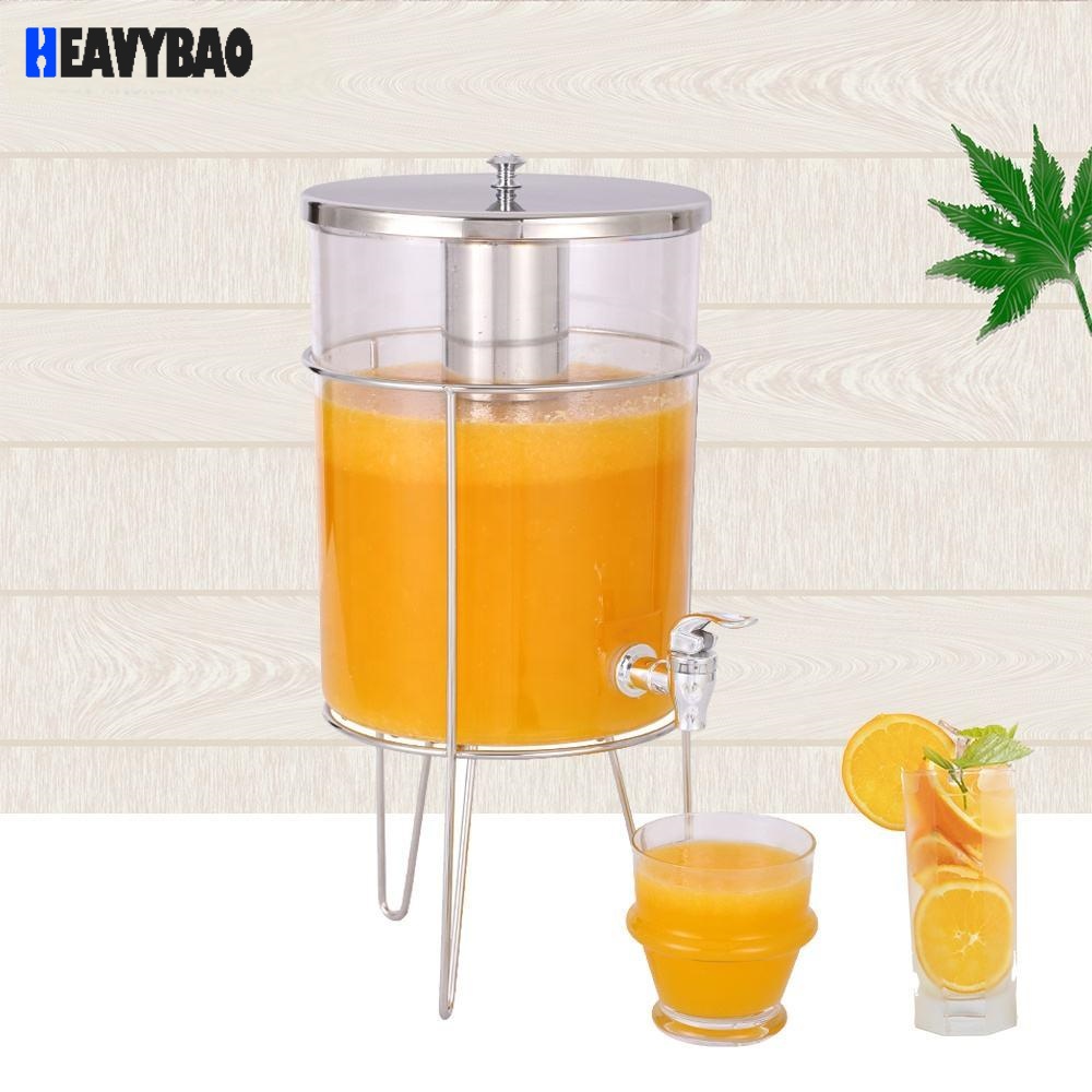 Heavybao New Item Simple Base Stainless Steel Milk Cold Beverage Dispenser With Tap
