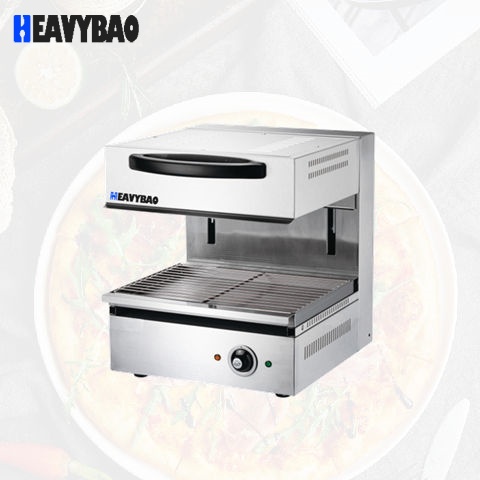 Heavybao Lift Electric Pizza Oven Machine Automatic Salamander Extra Large Version Bread Pizza Snack Making Machine