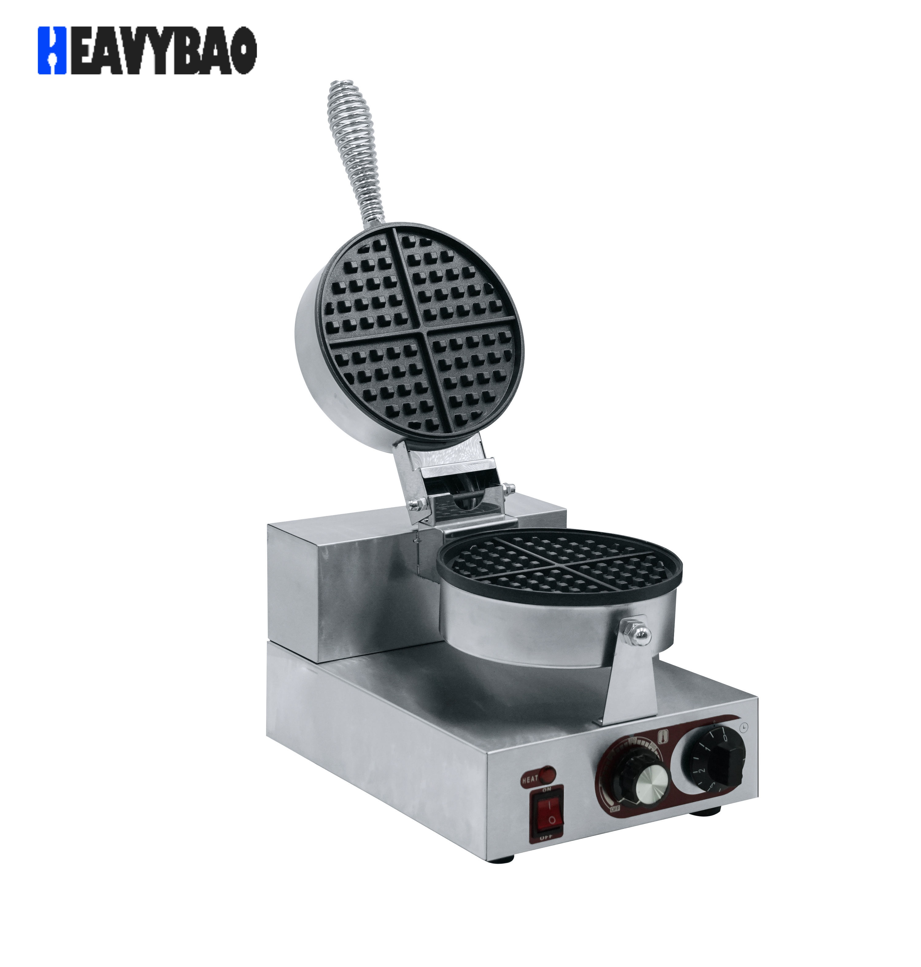Heavybao OEM Customized Commercial Electric Bubble Waffle Making Machine Egg Waffle Maker