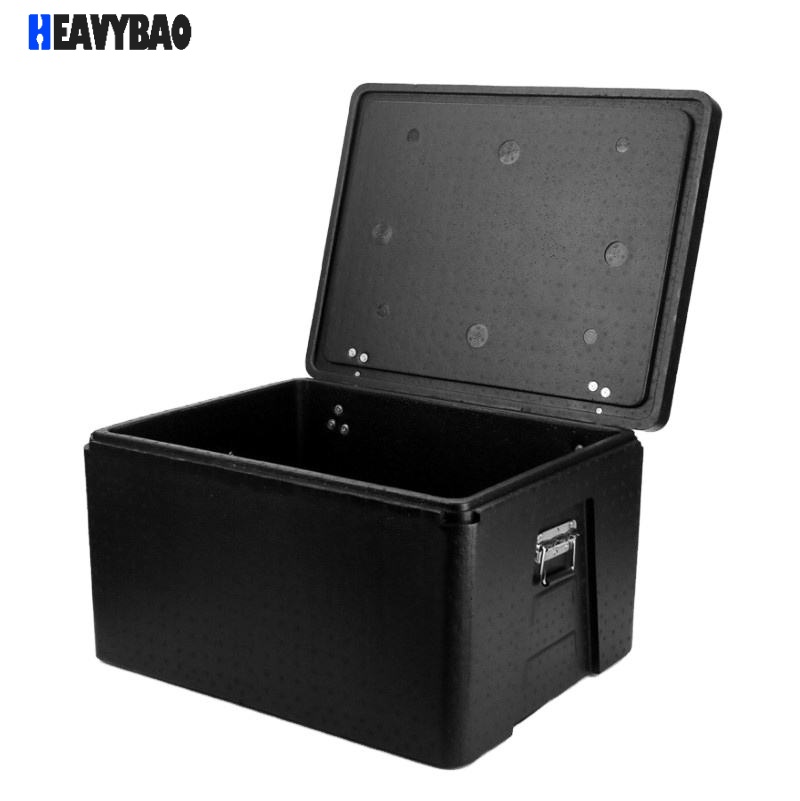 Heavybao Camping Cold Chain Epp Foam Insulated Container Food Delivery Thermal Box Cooler Bin Ice Chest Cooler Box