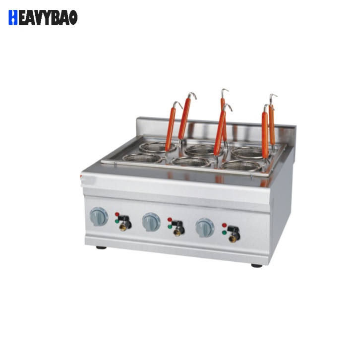 Heavybao Counter Top Commercial Electric Pasta Cooker Noodle Cooking Machine Industrial Professional Pasta Boiler