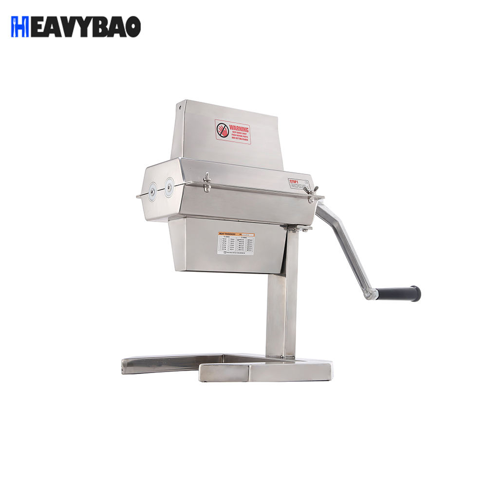 Heavybao Commercial Hotel Kitchen Stainless Steel 304 Manual Meat Tender Electric Meat Tenderizer