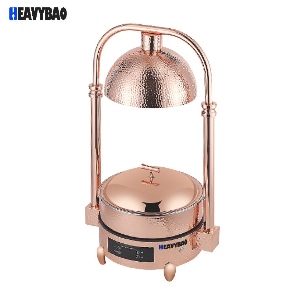 Heavybao Commercial Catering Kitchenware Set Candle Electric Hot Pot Chafer Dishes Food Buffet Display Warmer