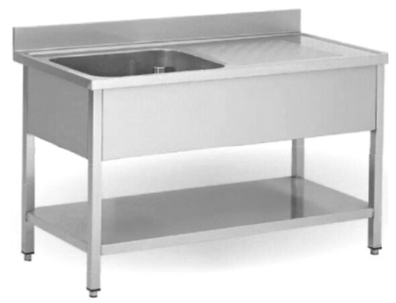 Heavybao Double Bowl Commercial Kitchen Sink Stainless Steel Triple Bowl Washing Sink With Bench for Catering