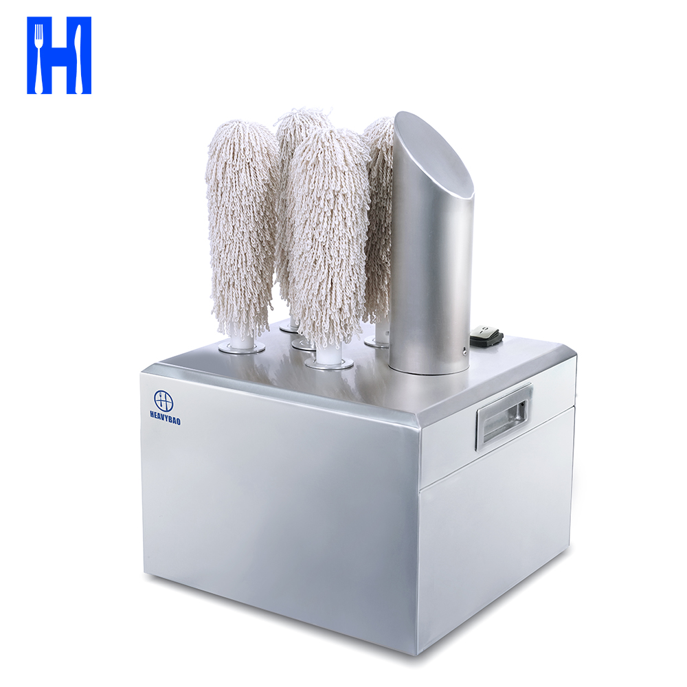 Heavybao Cleaning Polishing Bar Equipment Glass Washing Machine Brush Cleaning Machine Hotel Kitchen Glass Cup Cleaning Machine