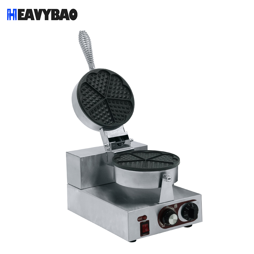 Heavybao OEM Customized Commercial Electric Bubble Waffle Making Machine Egg Waffle Maker