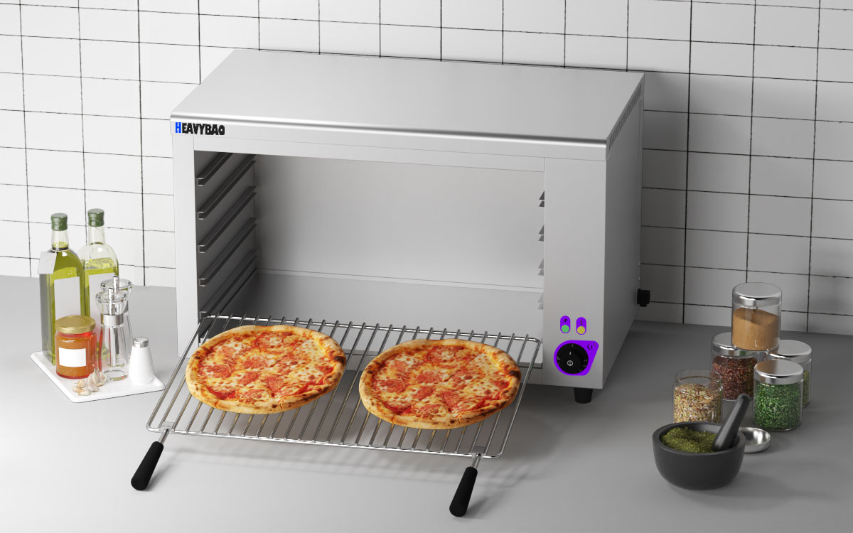 Heavybao Commercial Kitchen Appliance Equipment Stainless Steel Roaster Salamander Oven Grill Electric Salamanders