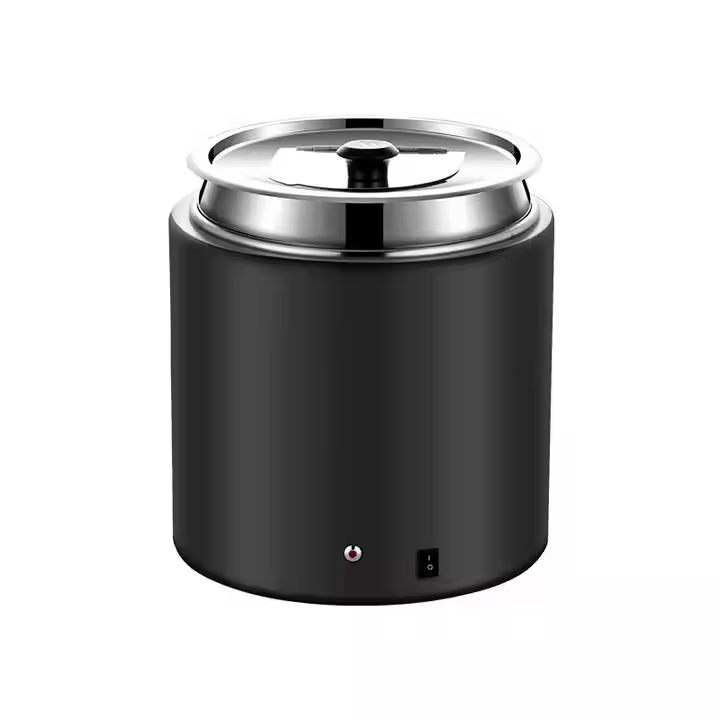 Heavybao Stainless Steel Soup Barrel Insulator Long-Term Electrical Insulation Food Warmer Dry Noodles Water Heavy Duty Noodle