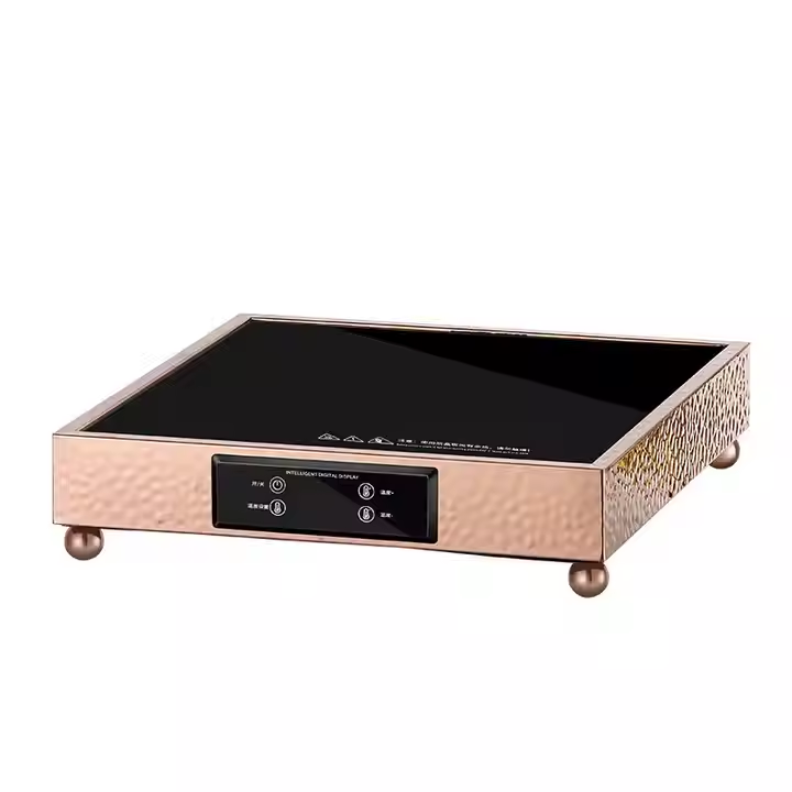 Heavybao Stainless Steel Electric Warming Plate Buffet Food Warmer Electric Heating Plate with Touch Screen Control