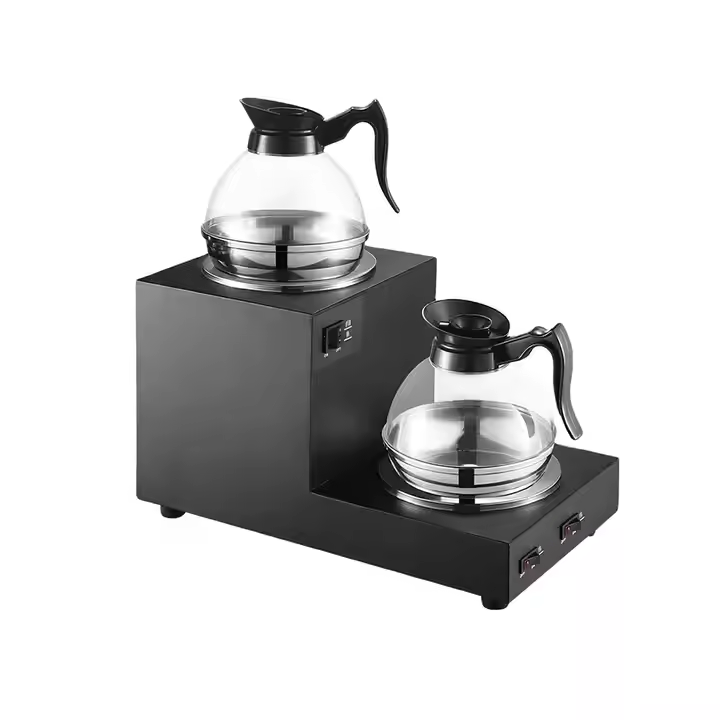Heavybao Modern Design Electric Coffee Decanter Warmer Home & Commercial PC & Metal Material for Hotels