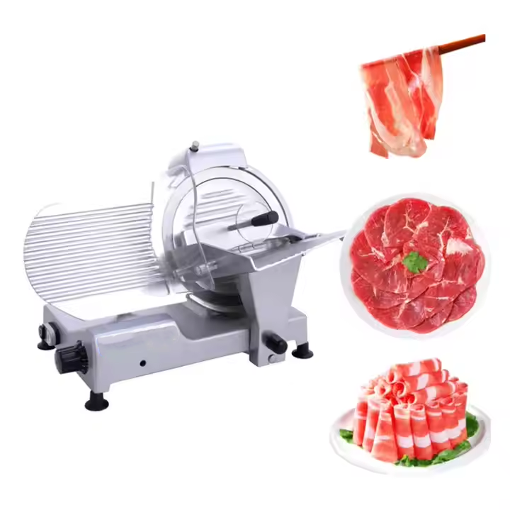Heavybao Commercial Restaurant Frozen Food Industrial Semi Automatic Meat Slicer for Restaurant Kitchen