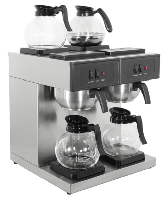 HEAVYBAO Commercial Electric Cafeteria Distilling Cafe Coffee Makers Filter Set Home Drip Coffee Machines