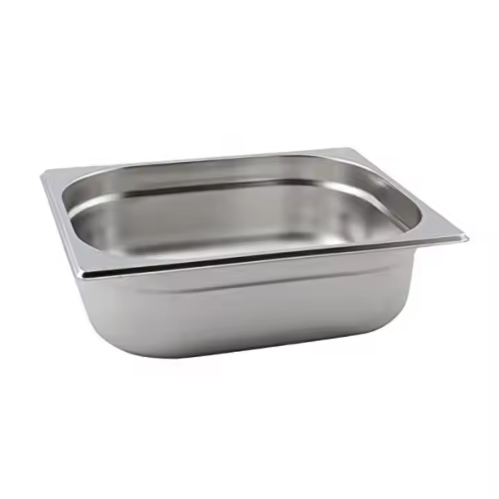 Wholesale Heavybao High Quality Stainless Steel GN Food Pan Container Anti-Jam for Buffet Food Display Restaurant Hotel Supplies