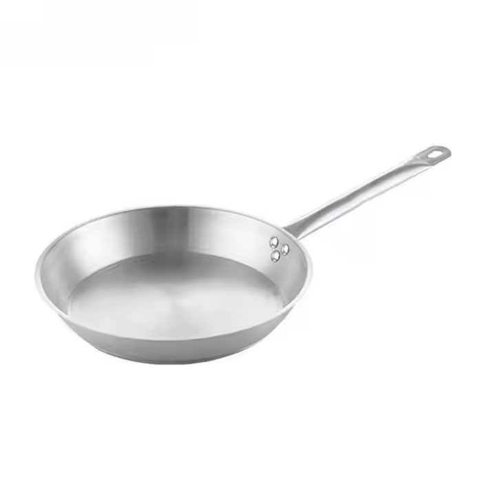 Heavybao Single Handle Catering Equipment Stainless Steel Stock Pot Aluminium Bottom Gas/Induction Cooker Compatible Metal Soup